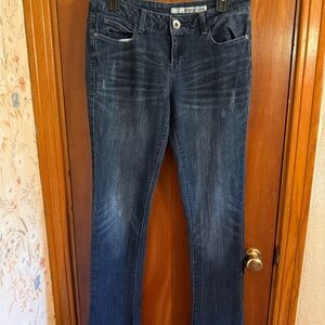 Women’s DKNY Deep Indigo Straight Leg Jeans Size 8